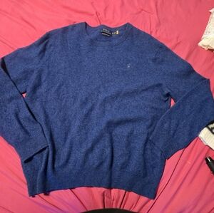 Polo by Ralph Lauren Classic Blue Crewneck Sweater